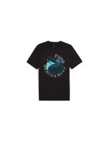 camiseta puma graphics execution tee hombre black