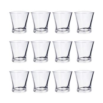 Juego de 12 vasos carajillo vidrio 10 cl