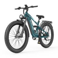 bicicleta electrica zazawork cf500 275r 48 v 20 ah doble suspension verde
