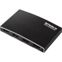 splitter hdmi speaka professional sp-13904376 1 entrada 4 salidas 4k usb-c