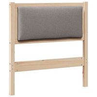 cabecerorpanel de cabecero otro marron 80 cm madera maciza de pino