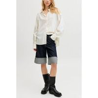 jjxx camisa 12287703 almira-blanc de blanc para mujer