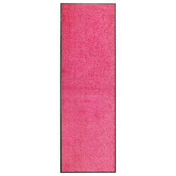 Felpudo Lavable Rosa 60x180 Cm Vidaxl