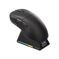 estacion de carga de raton de alta sensibilidad ajazz aj179 apex con pantalla paw3950 dpi 30k sobredacido hasta 42k triodo 24g  cableado  bt
