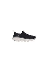 zapatillas skechers slip-ins dlux walker 20 mujer negro
