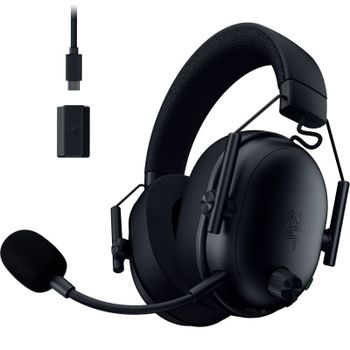 Auriculares Razer BlackShark V3 inalámbricos HyperSpeed Bluetooth Micrófono Extraíble Negros