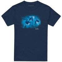 wildlife camiseta pod of orcas para hombre