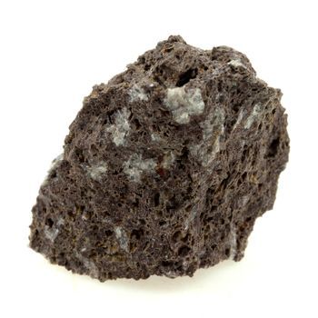 Hastingsite - Natural Pierre De Italia, Isla Elba - Mineral De Colección Rara | 64.9 Ct - Certificado De Autenticidad Incluido | 35 X 25 X 20 Mm