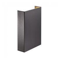 aplique de pared de exterior led fold seaside 8w