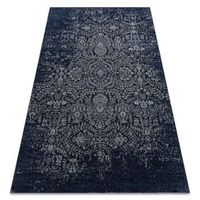 alfombra wool jade 45008500 ornamento azul oscuro  beige osta 160x230 cm