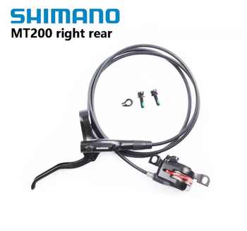 Freno de disco hidráulico Shimano BR MT200 de un solo lado para bicicleta de montaña 800mm 850mm 1400mm 1450mm 1500mm 1550mm