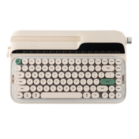 teclado mecanico retro epomaker glyph 75 ansi us layout cableado24ghzinalambrico bt con pantalla tft y perilla giratoria