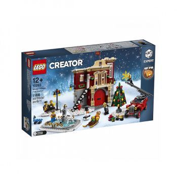 10263 La Caserne Des Pompiers Du Village D'hiver, Lego(r) Creator Expert