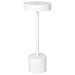 sobremesa candy con cargador y cable usb ip54 1x2w led 230lm al30xd118cm blanco