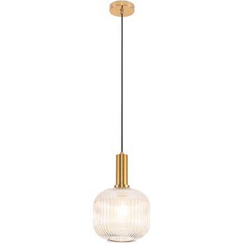 Lámpara De Techo Vintage - Lámpara Colgante De Cristal - Amelia Beige