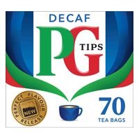 pg tips pyramid the tasty decaf tea bags 70s