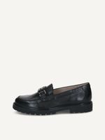 caprice slipper black made of leather size 38