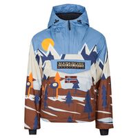 napapijri abrigo rf next aop 1 fancy mount fxd para hombre