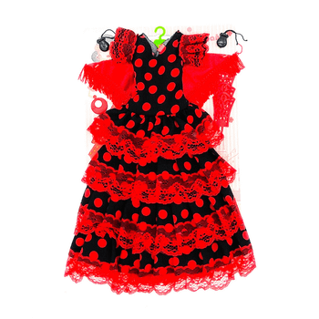 Muñeca Flamenca Vestido Folk Artesanía Sintra Andalucía