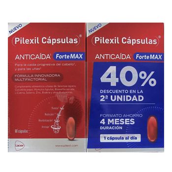 Pilexil anticaida Fote MAX duplo 60+60 capsulas