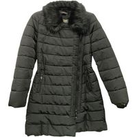 cafe noir abrigo de plumas ljn531 para mujer