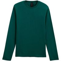 gildan camiseta manga larga softstyle para mujer