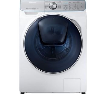 Samsung QuickDrive  AddWash WW10M86DQOA Smart 10 kg 1600 Spin Washing Machine - White, White