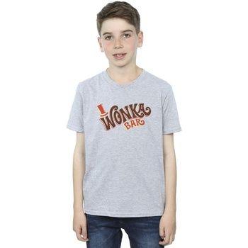 Willy Wonka Tops y Camisetas Bar Logo para niño