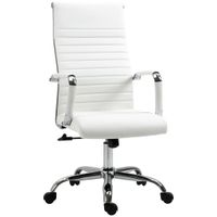 silla de oficina 54x62x114 cm blanco