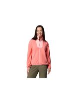 forro polar montana columbia sequoia grover full zip fleece mujer salmon