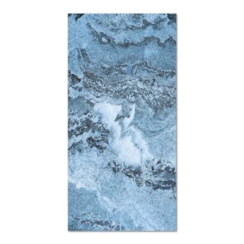 Panorama Alfombra Vinílica Mármol Azul 200x200 Cm