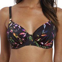 palawan underwired gathered full cup bikini top