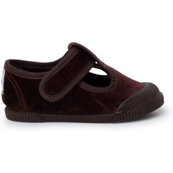 Pisamonas Pantuflas Pepitos Barefoot Terciopelo Puntera Goma para niño