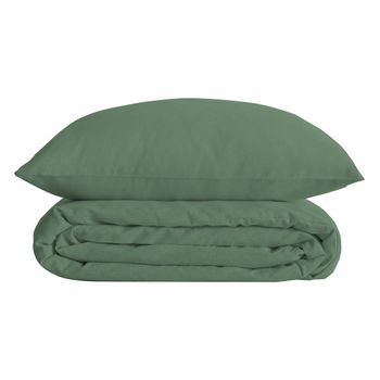 Landiha Ropa De Cama Percal Verde Jade 240x220cm