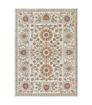 Lua 3104 - 2 Colores · Diseño Floral Oriental Campo Abierto · Poliéster Reciclado · Interior y Exterior