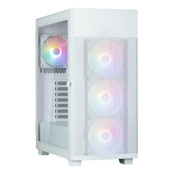 Caja Zalman S5 Neo Atx 4xvent 120mm Argb 2xusb 3.0 Blanco Sin Fuente