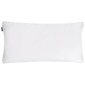 Almohada De Algodón Blanco Plumón Plumas De Pato 40 X 80 Cm Medio Suave Descanso Vihren