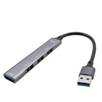 hub usb i-tec metal 4 puertos 1x usb 30  3x usb 20 autoalimentado gris carcasa metalica