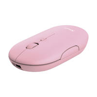 raton trust inalmabrico recargable rosa