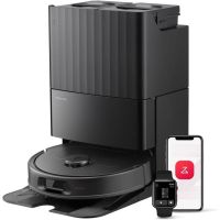 robot aspirador roborock qv 35s con base multifuncion succion 10000 pa y mopa elevable