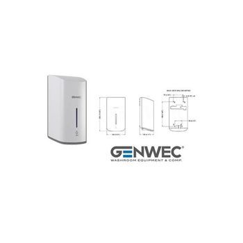 Dispensador Automático Blanco Genebre 1100 Ml Referencia Gw04 99080008