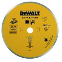 dewalt dt3733-xj - disco para ceramica humedo de azulejo 250x254mm