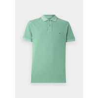 tommy hilfiger polo mw0mw34757 grmt dye-l3j fprt green para hombre