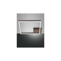 lampara de techo led moderna bard 39w corten 3394-61-361 fabas luce