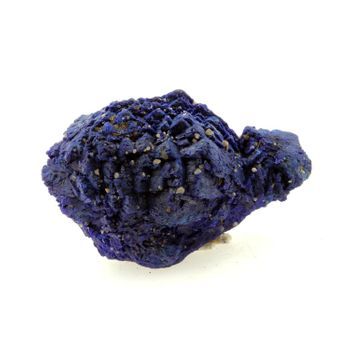 Azurita - Pierre Natural De Francia, Chessy -les -mines - Cristal Multicolor Raro Y Auténtico | 91.36 Ct - Certificado De Autenticidad Incluido | 29 X