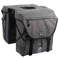 alforjas para bicicleta 1200 gris antracita 28 l willex