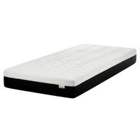 colchon de espuma visco gel medio con funda extraible de poliester con cremallera 90 x 200 cm spongy