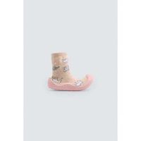 ysabel mora pantuflas zapatillas calcetin bebe nina algodon estampado gatitos para nina
