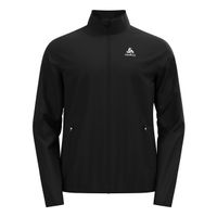 odlo essential light chaqueta para correr hombres-negro