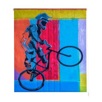 Estoralis - Estor Enrollable Translucido | Estampado Juvenil | 150 X 180 Cm (ancho/alto) Tamaño Tela 147 X 175 Cm | J-105 Unico